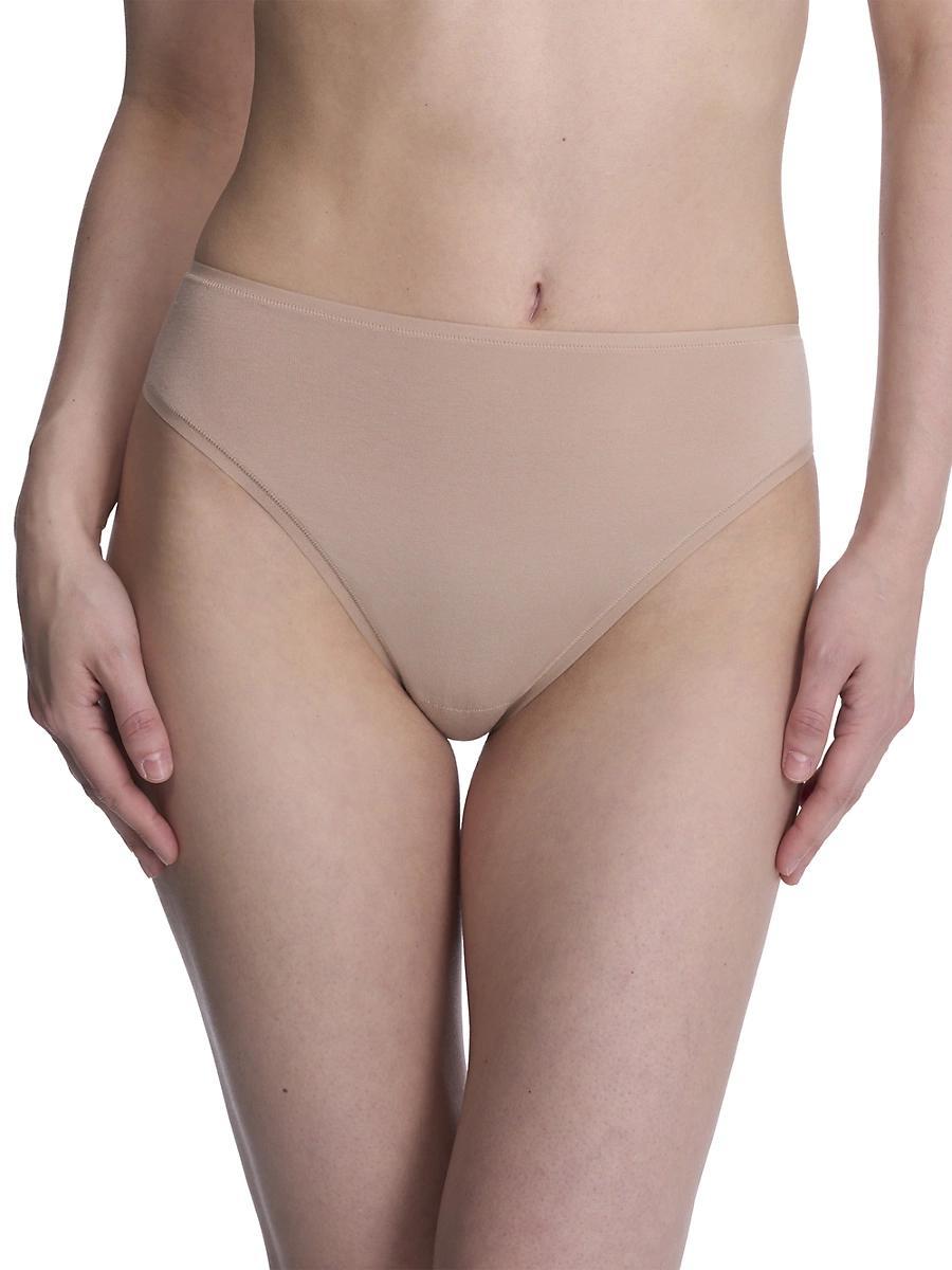 Womens Bliss Bare Cotton High Cut Brief Product Image