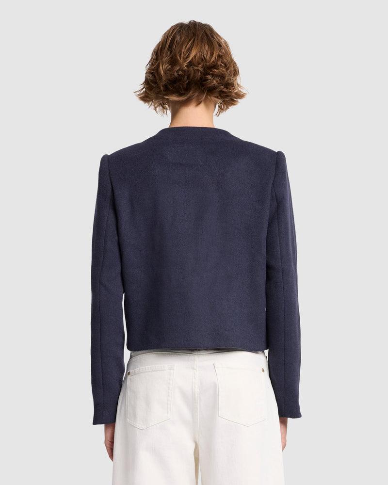 Wool Blend Jacket Product Image