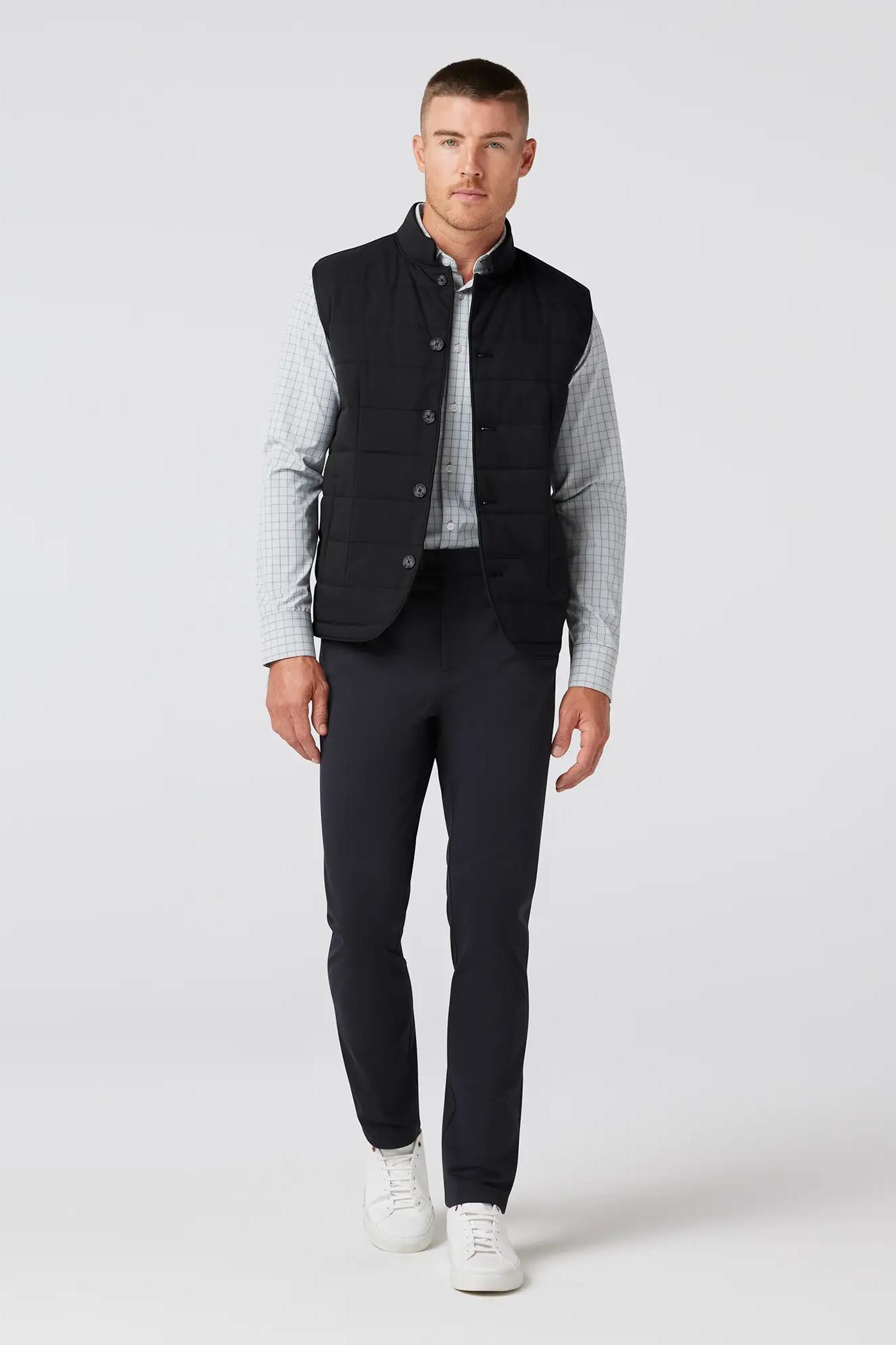 Aspen Vest - Black Solid Product Image