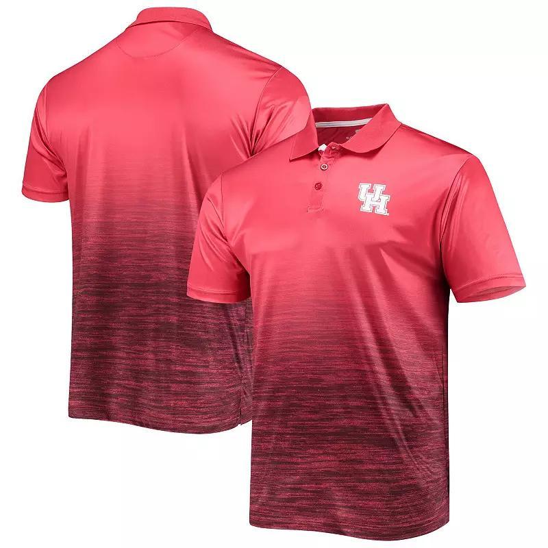Mens Colosseum Red Houston Cougars Marshall Polo Product Image