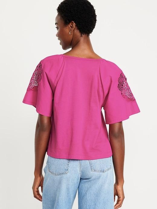 EveryWear Cutwork Top Product Image