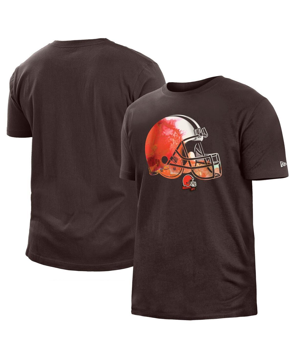 Mens New Era Cleveland s 2022 Sideline Ink Dye T-Shirt Product Image