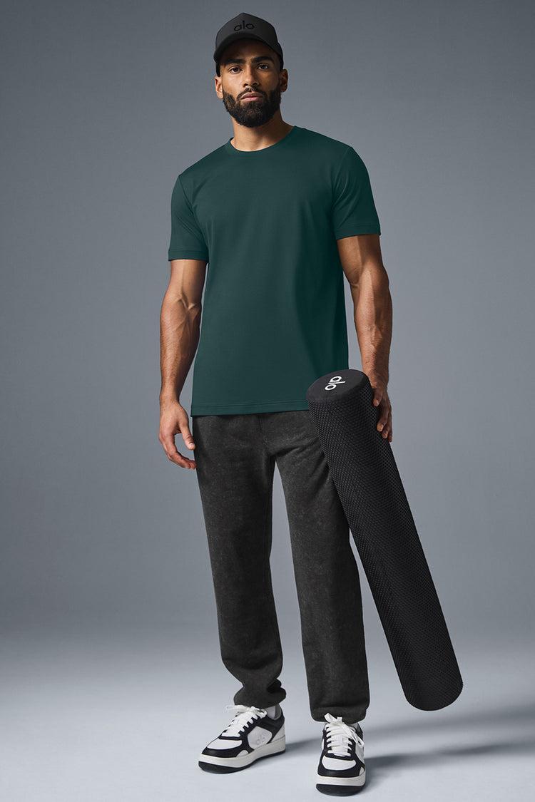 Conquer Reform Crewneck Short Sleeve - Midnight Green Product Image