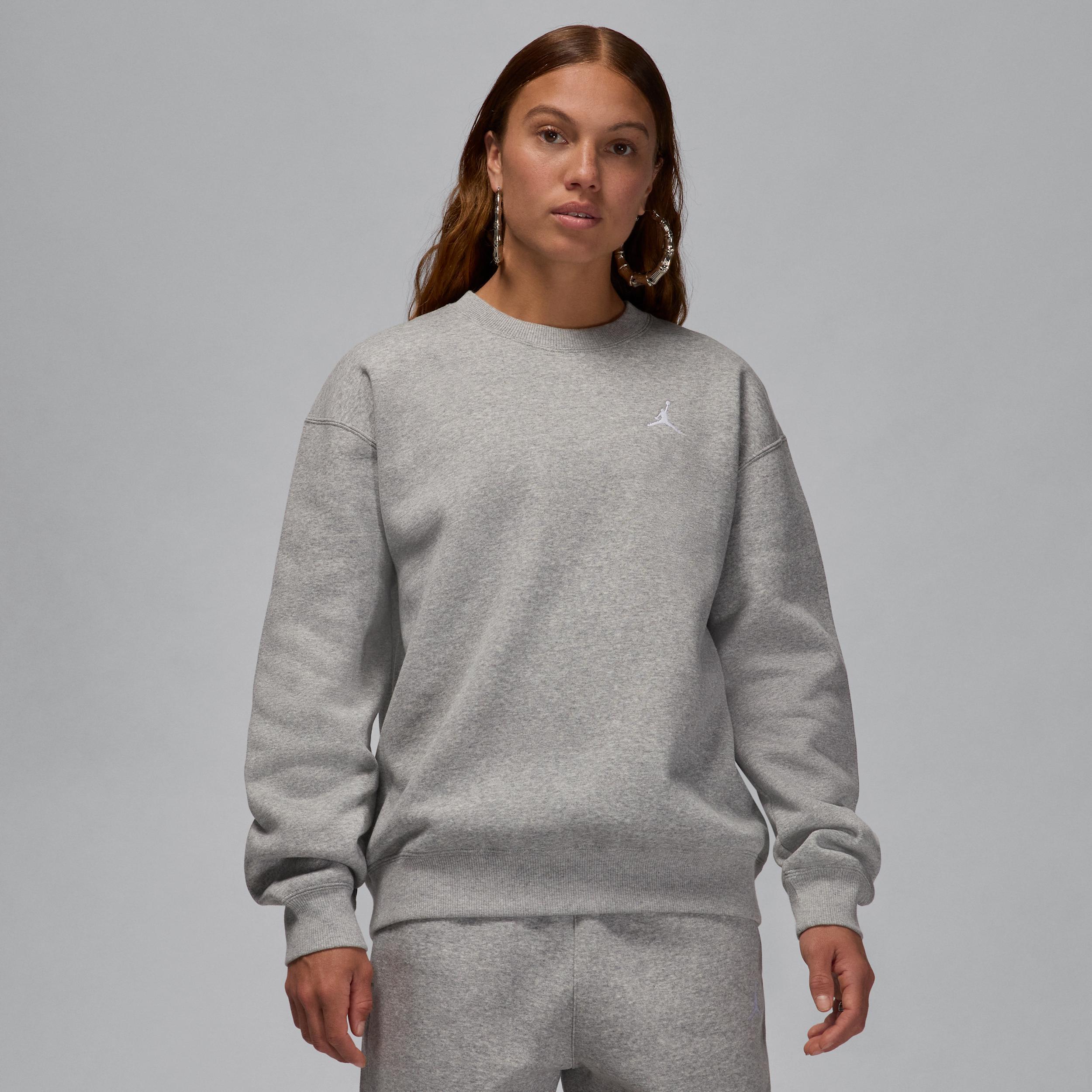 Womens Jordan Brooklyn Fleece Crew-Neck Sweatshirt | FV7074-063 Product Image