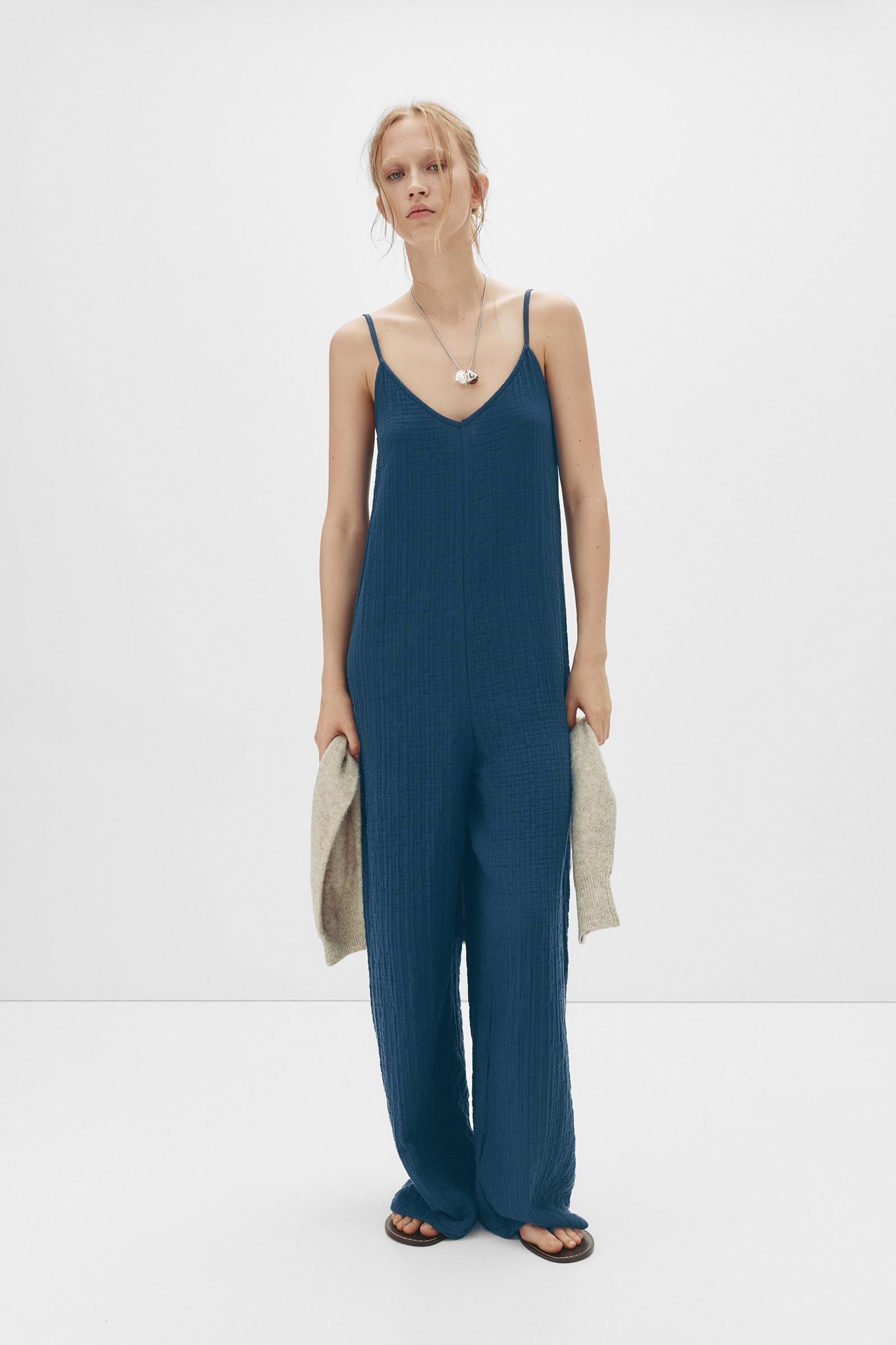 Crepe Long Jumpsuit Product Image