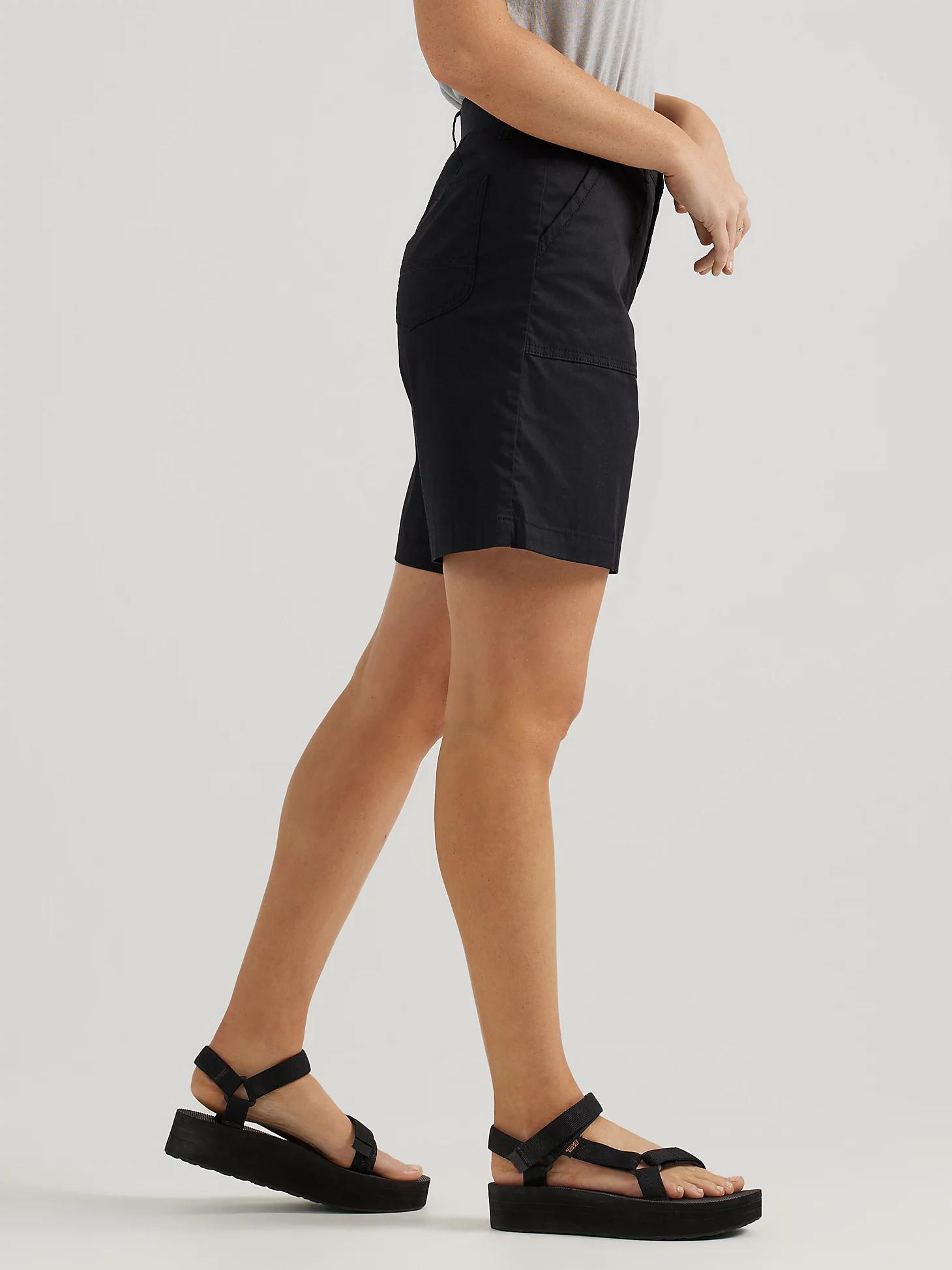 Women's Ultra Lux Comfort with Flex-To-Go Relaxed Fit Utility Bermuda | Women's Shorts | Lee® Product Image