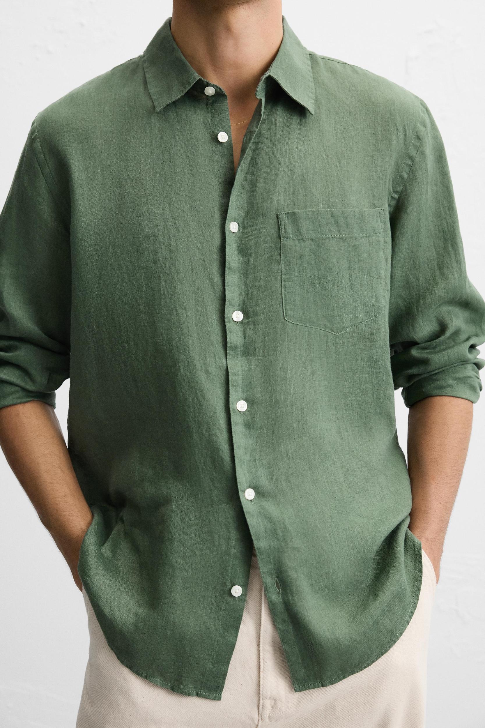 100% LINEN SHIRT Product Image