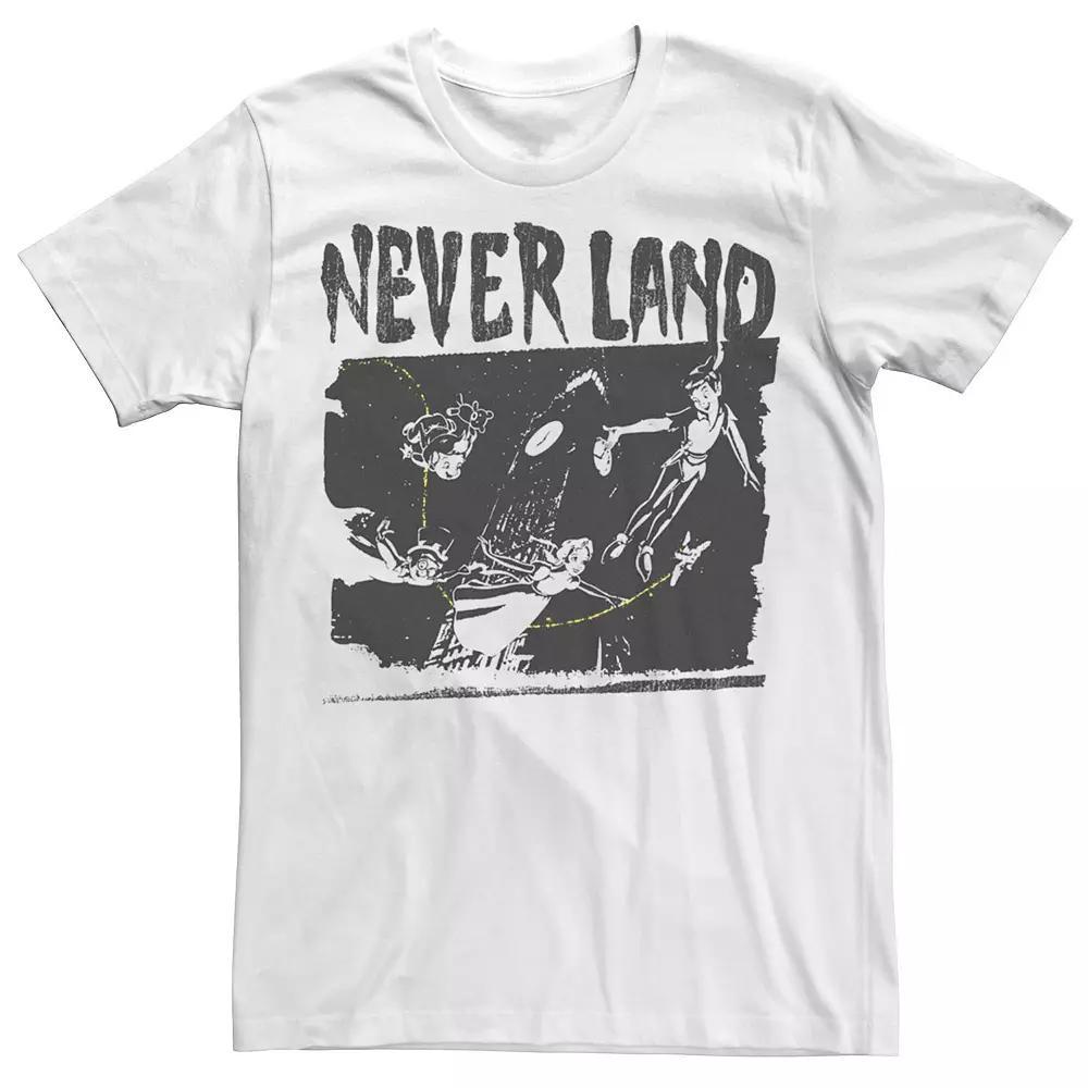 Disney's Peter Pan Men's Group Shot London Flight Stamp Tee,  Product Image