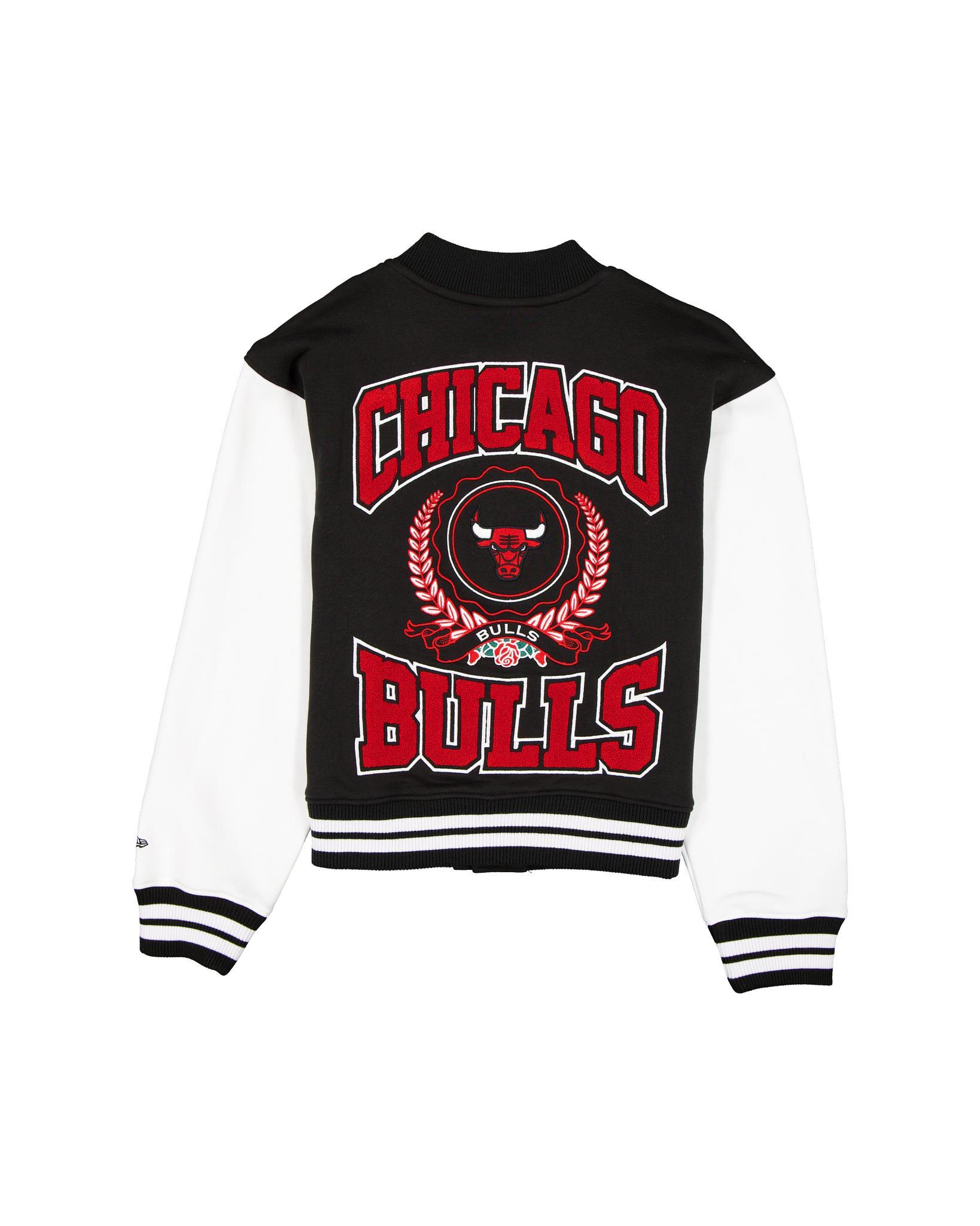Chicago Bulls Throwback Prep Women's Jacket Female Product Image