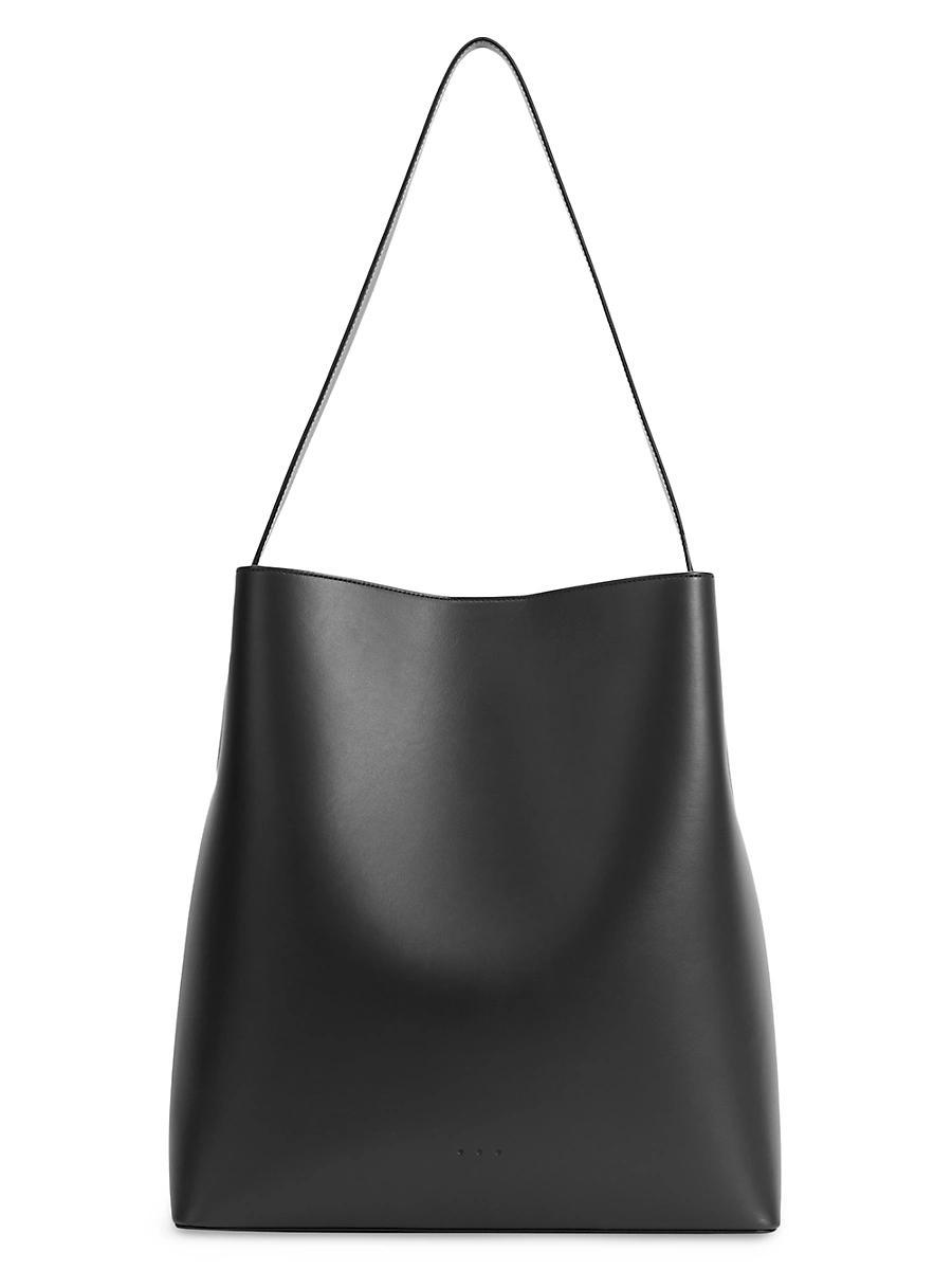 Womens Sac Smooth Leather Tote Bag Product Image