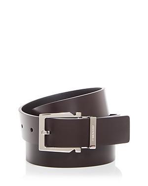 Ferragamo Mens Gancini Reversible Leather Belt Product Image