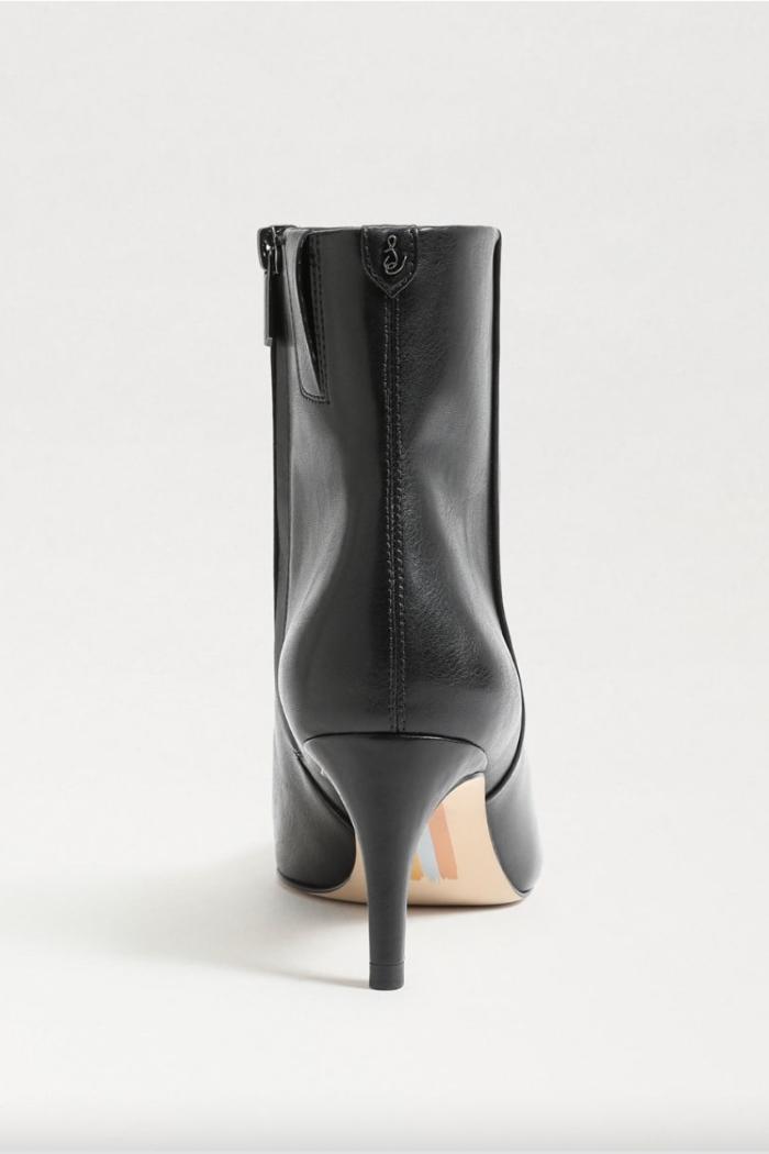 Ulissa Ankle Bootie - Black Leather Product Image