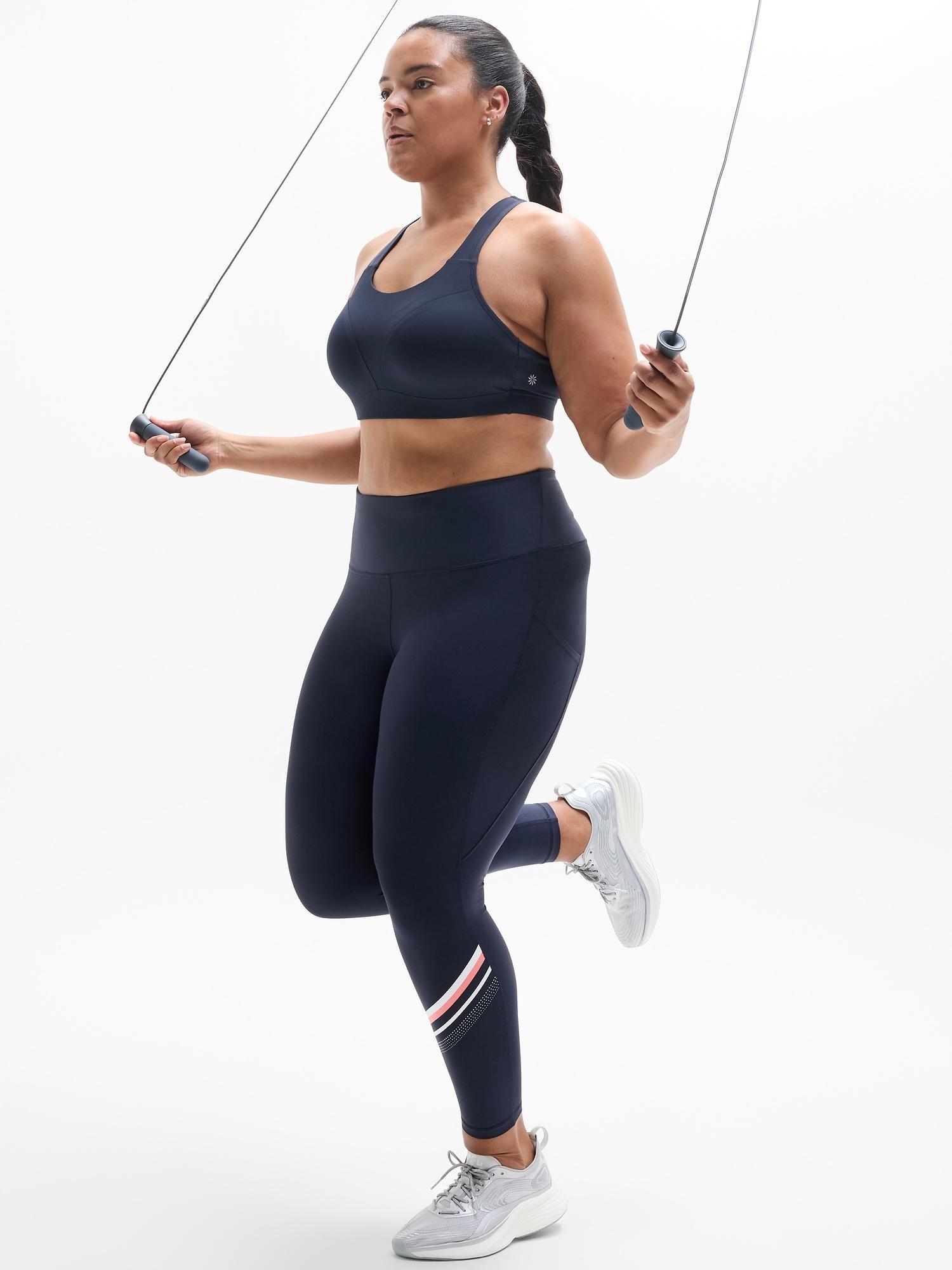 Interval Stash High Rise Diagonal Stripe 7/8 Legging Product Image