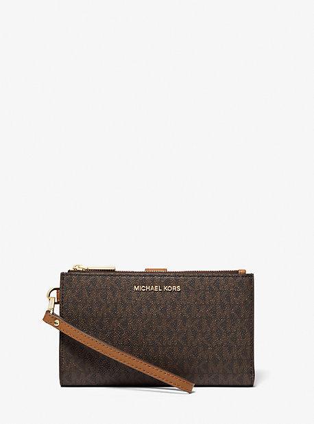 Michael Kors Signature Logo Jet Set Double Zip Wristlet Product Image