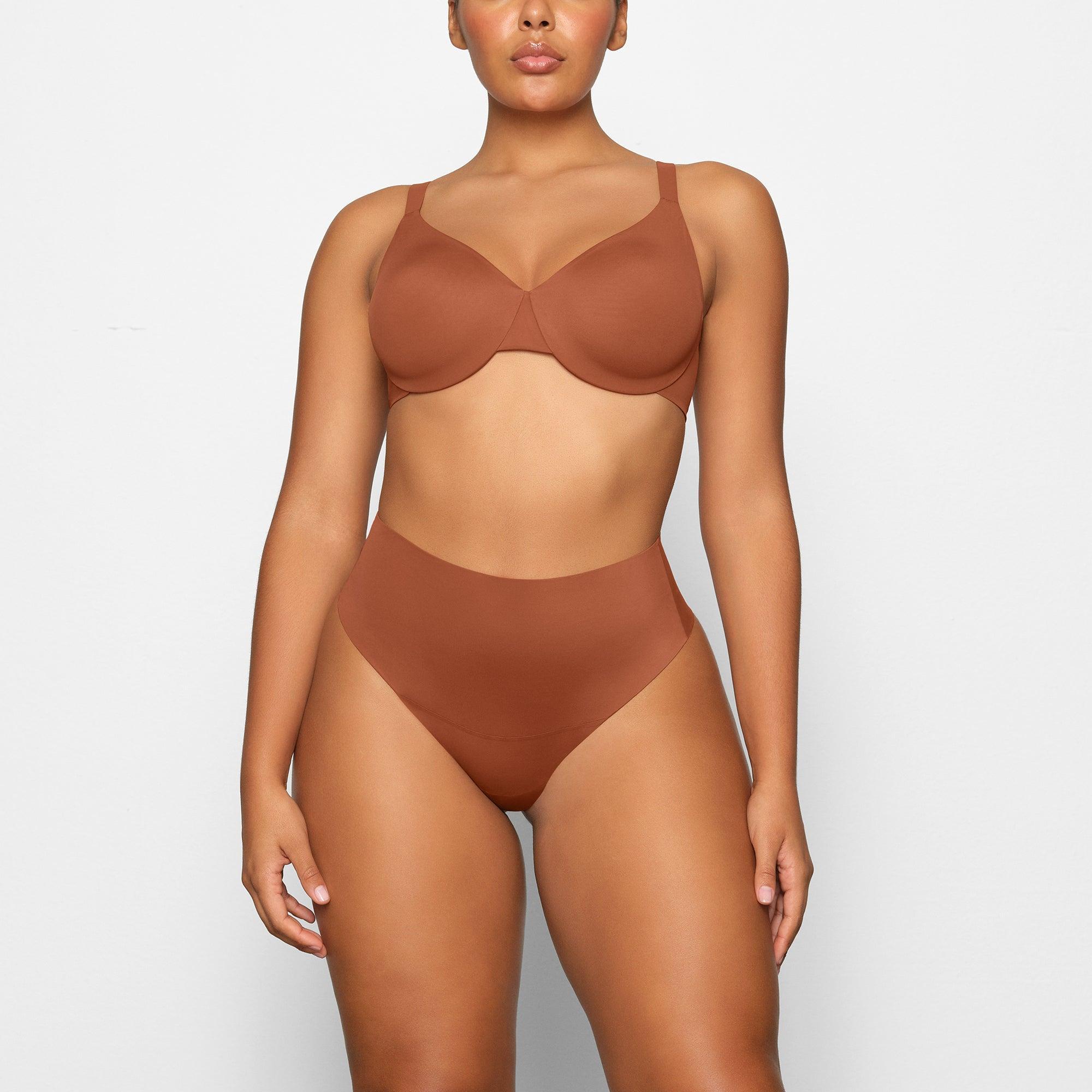 SMOOTHING INTIMATES UNLINED FULL COVERAGE BRA | BRONZE Product Image