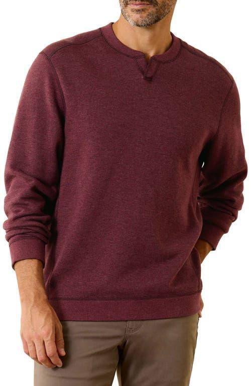 Tommy Bahama Flip Coast Abaco (Blue Note Heather) Men's Sweatshirt Product Image