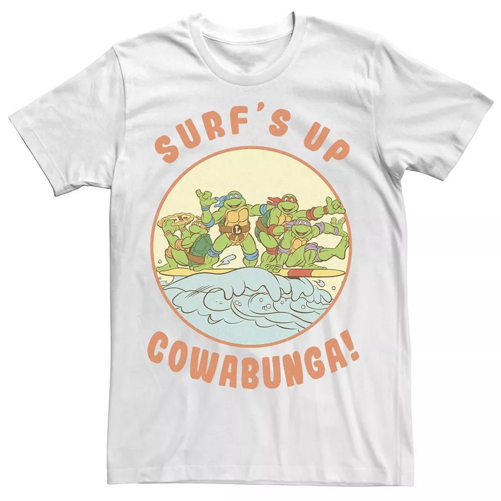 Men's Nickelodeon Teenage Mutant Ninja Turtles "Surf's Up" Graphic Tee, Size: Large, White Product Image