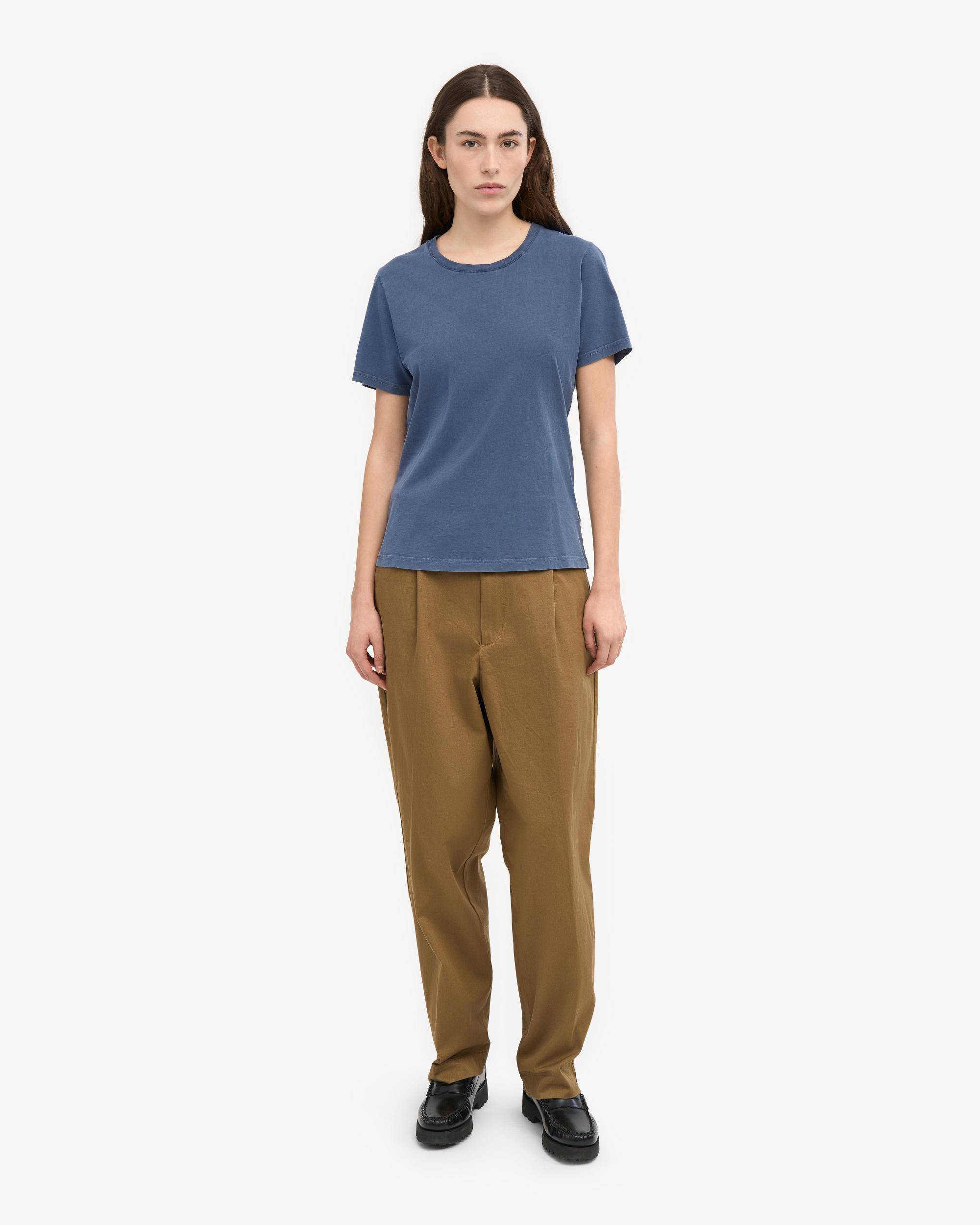 Women Light Organic Tee - Neptune Blue Product Image