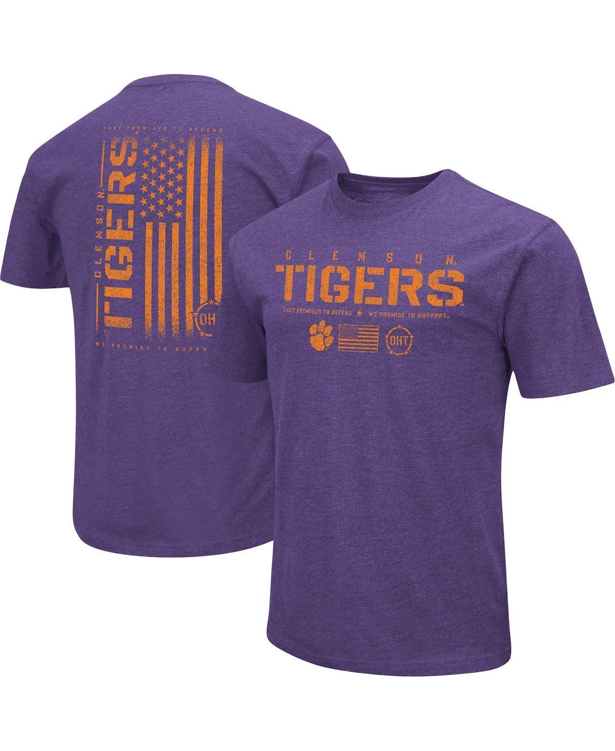 Men's Colosseum Purple LSU Tigers OHT Military Appreciation Flag 2.0 T-Shirt, Size: XL Product Image