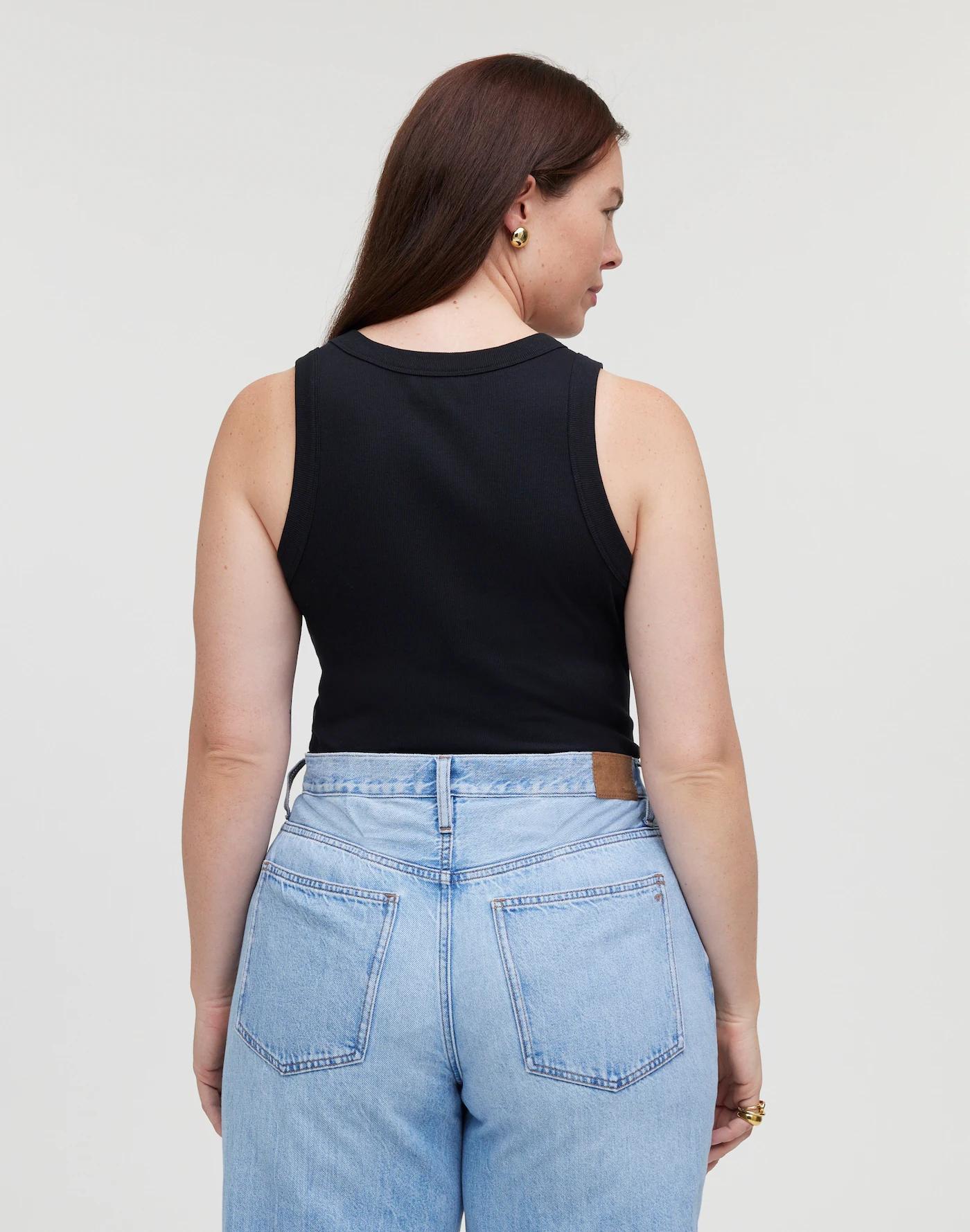 Supima® Rib Cutaway Tank Product Image