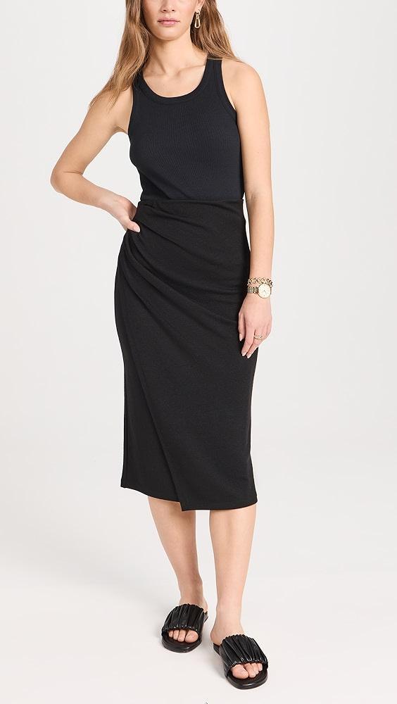 Vince Side Drape Skirt | Shopbop Product Image