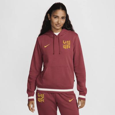 Liverpool FC Club Fleece Nike Women's Soccer Pullover Hoodie Product Image