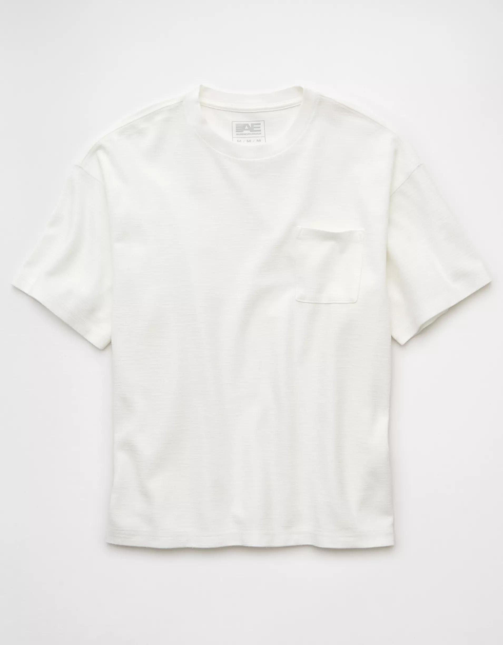 AE 24/7 Boxy Textured T-Shirt Product Image
