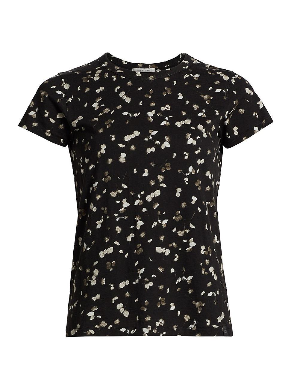 Womens All Over Rose T-Shirt Product Image