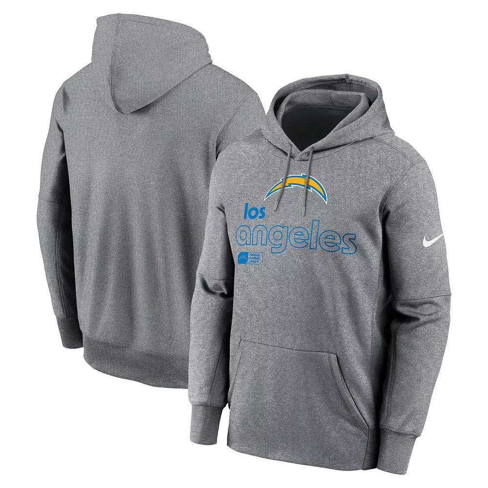 Men's Los Angeles Chargers Menâs Nike Therma NFL Pullover Hoodie Product Image