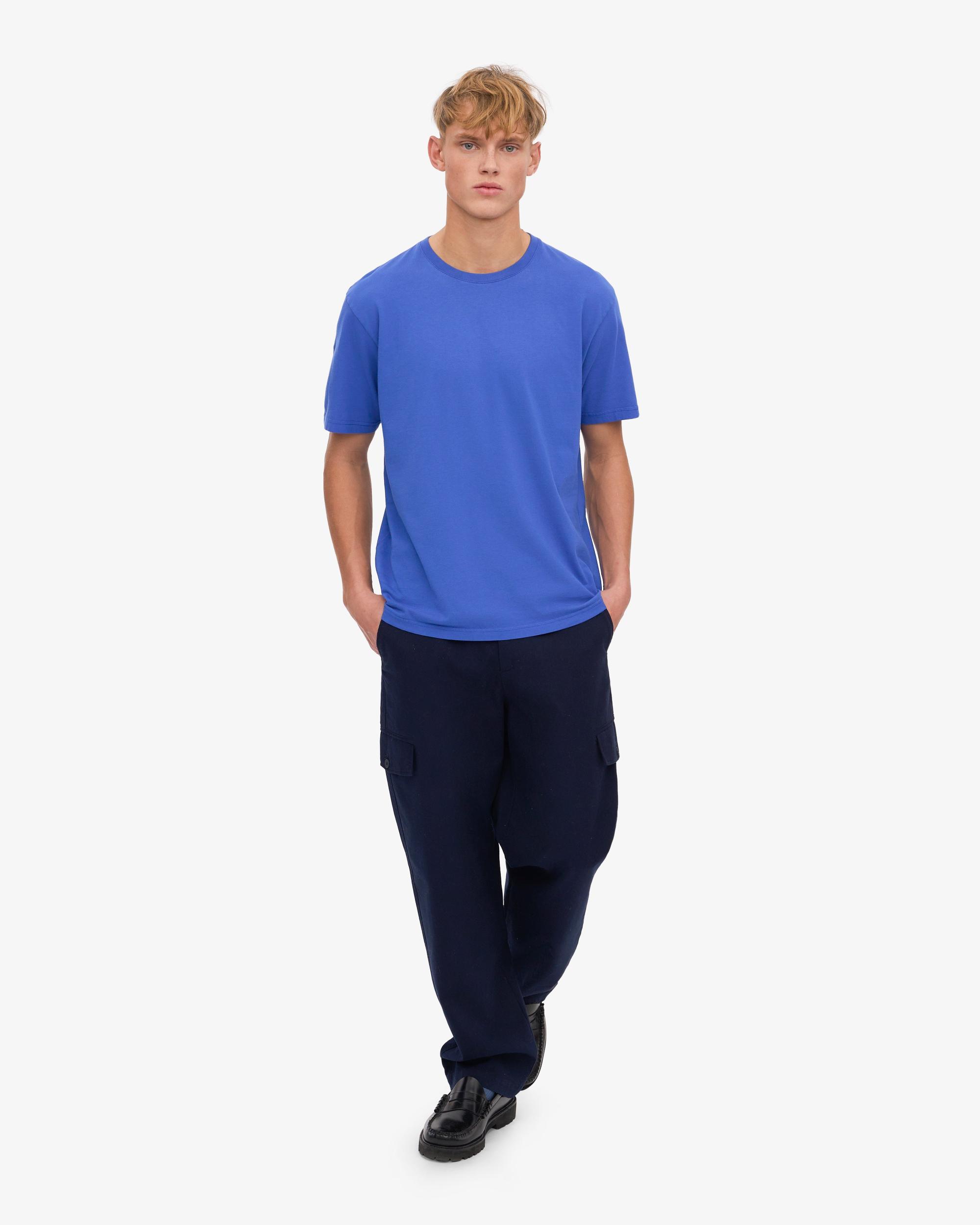 Classic Organic Tee - Sapphire Blue Product Image
