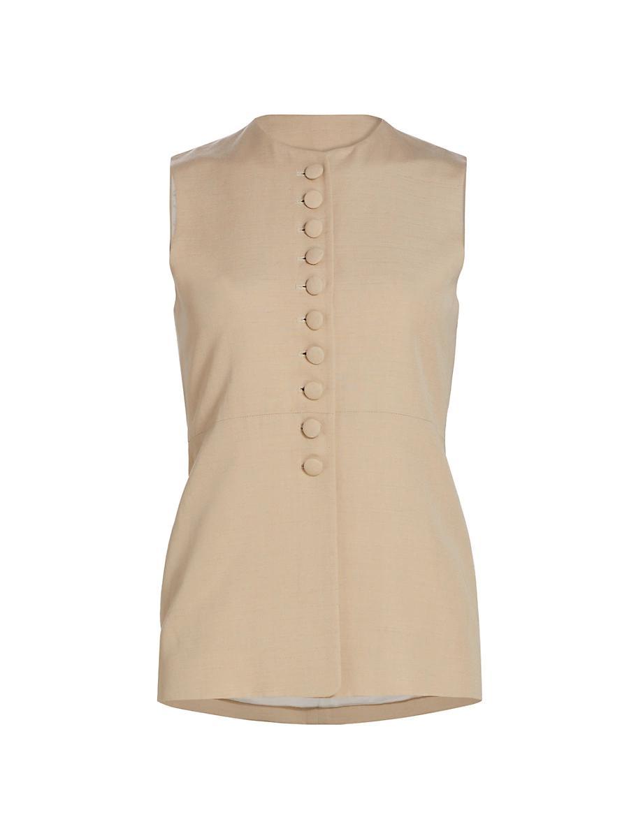 Womens Vania Wool-Blend Vest Top Product Image