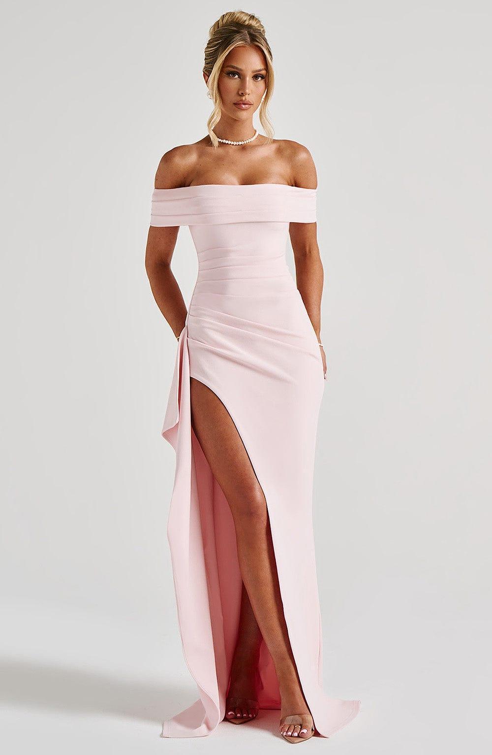 Joyce Maxi Dress - Blush Product Image