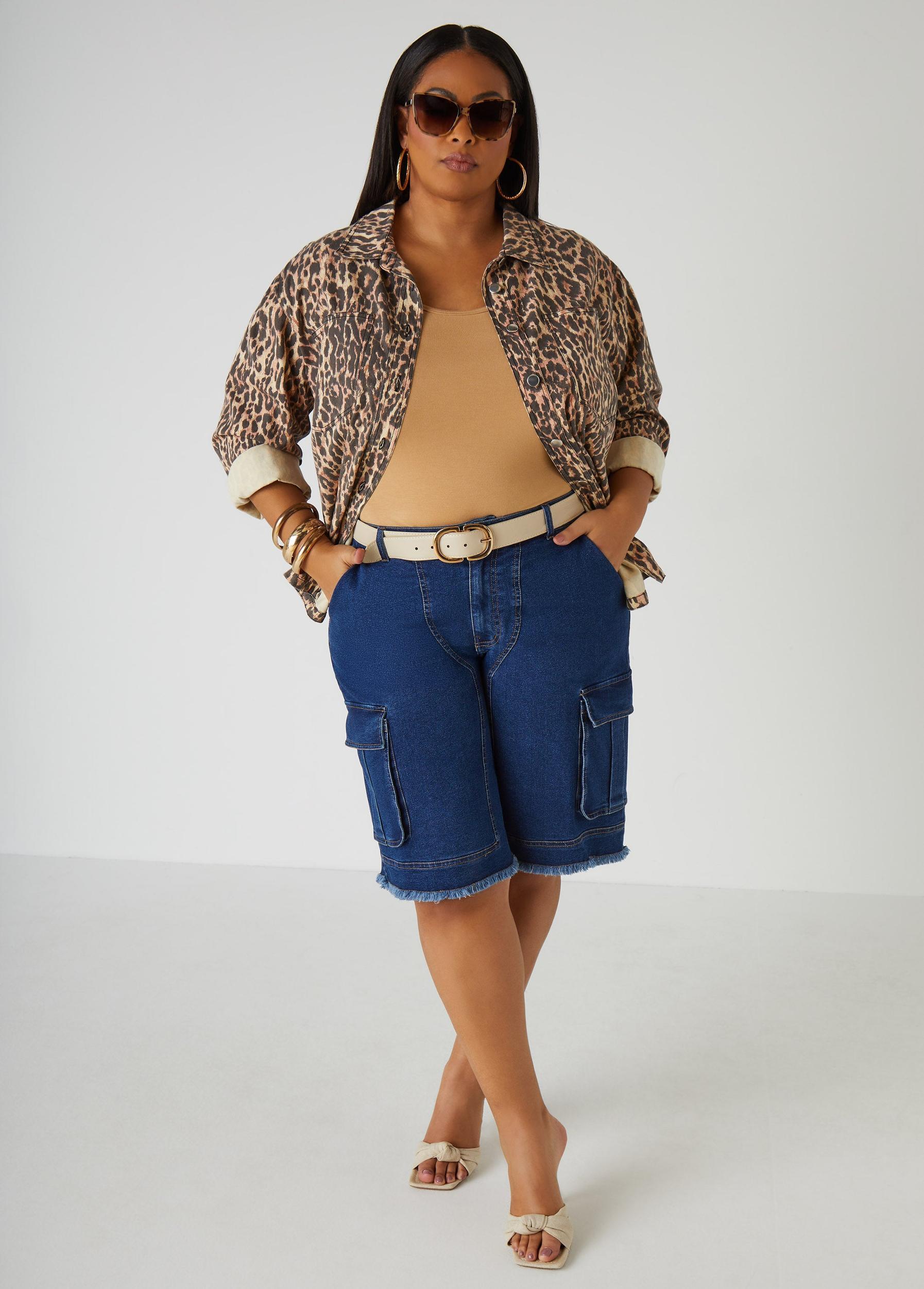 Plus Size The Basic Jersey Tee Ashley Stewart Product Image