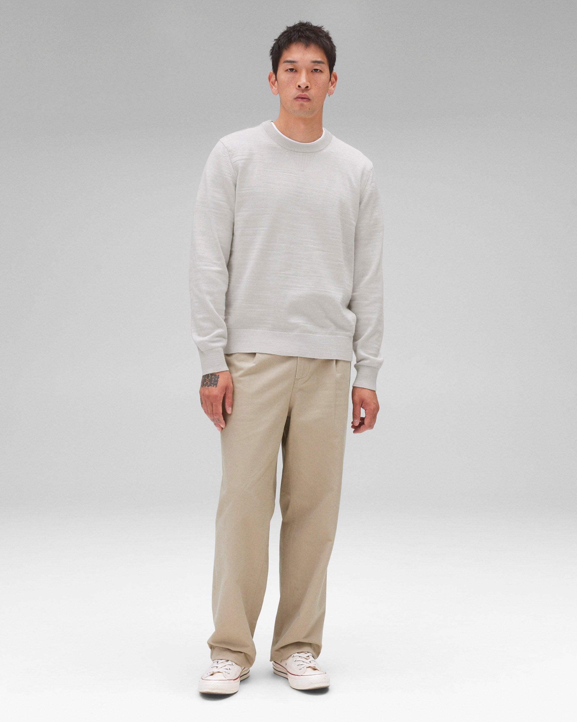 Cotton Slub Laurel Crewneck Male Product Image