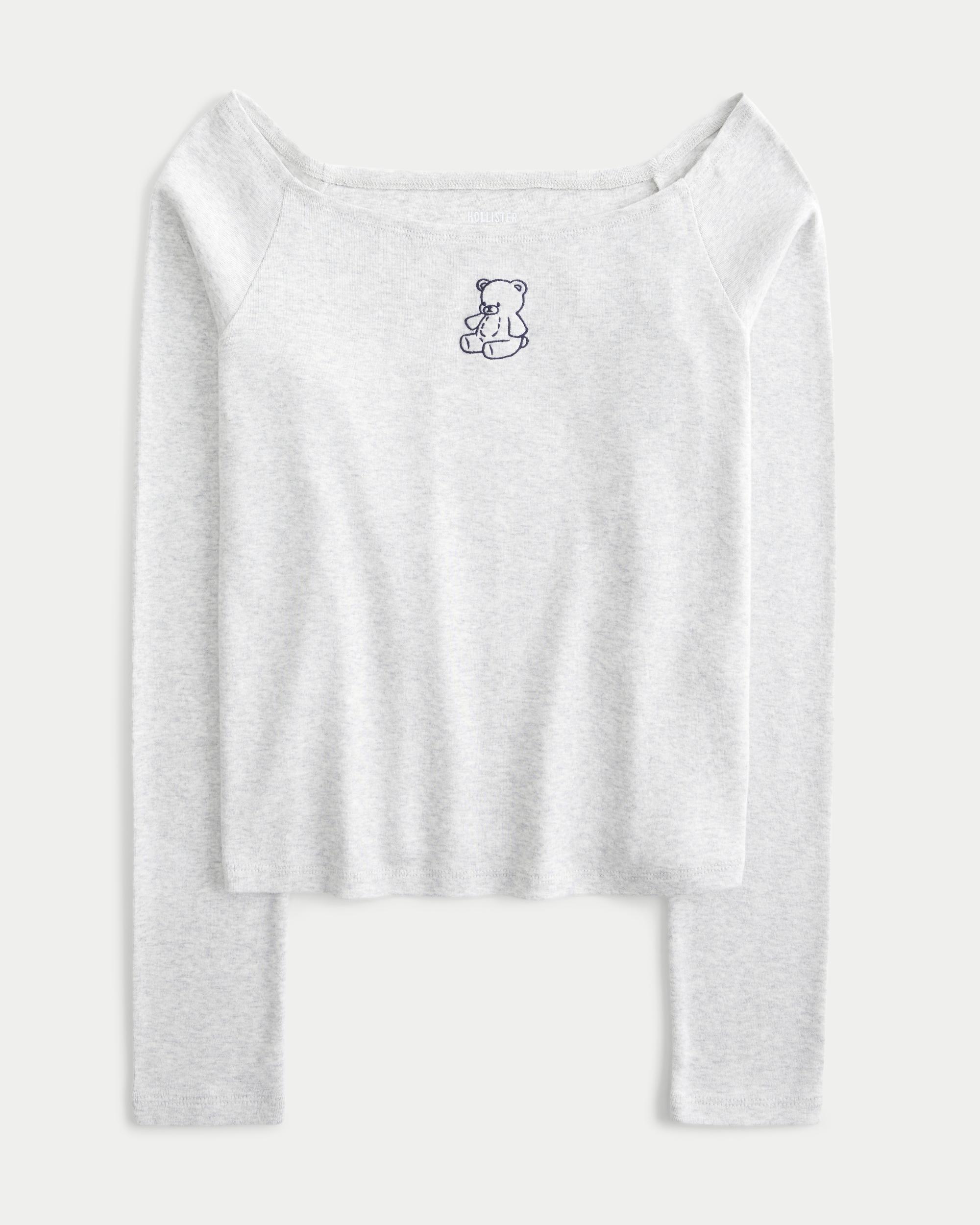 Easy New York Graphic Off-the-Shoulder Top Product Image