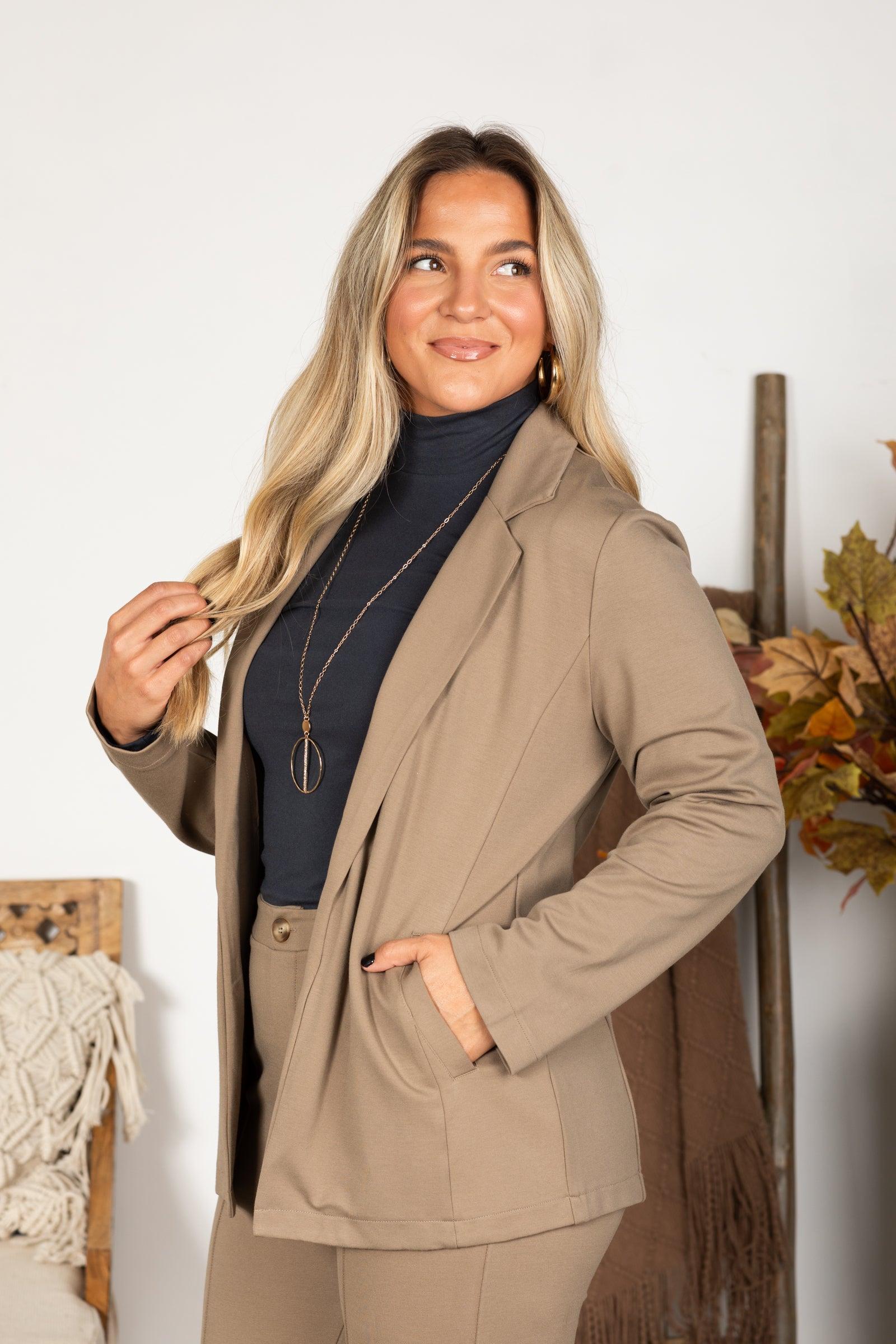 Easy Everyday Ponte Blazer Product Image