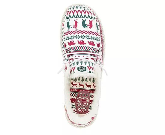 Heydude Womens Wendy Holiday Slip On Sneaker Product Image