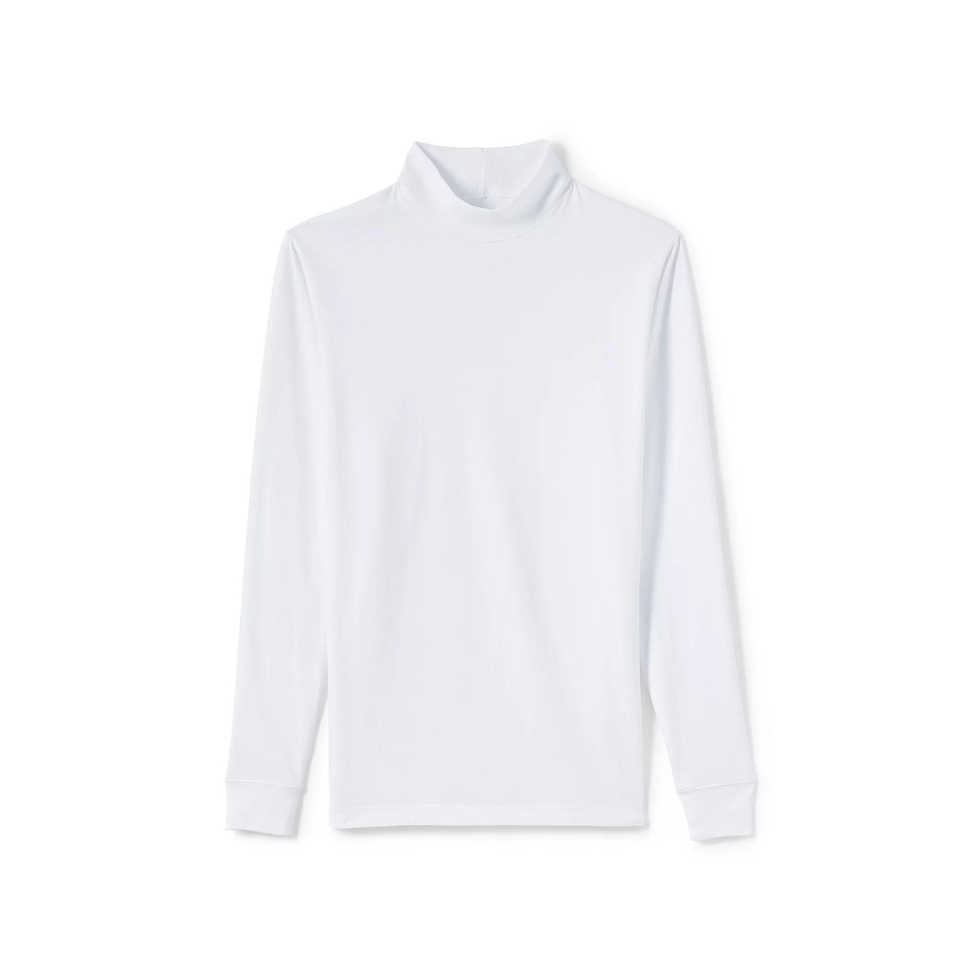 Men's Lands' End Super-T Mock Turtleneck,  Product Image