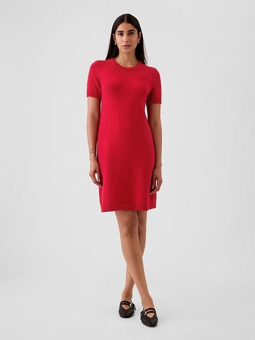 CashSoft Mini Sweater Dress Product Image