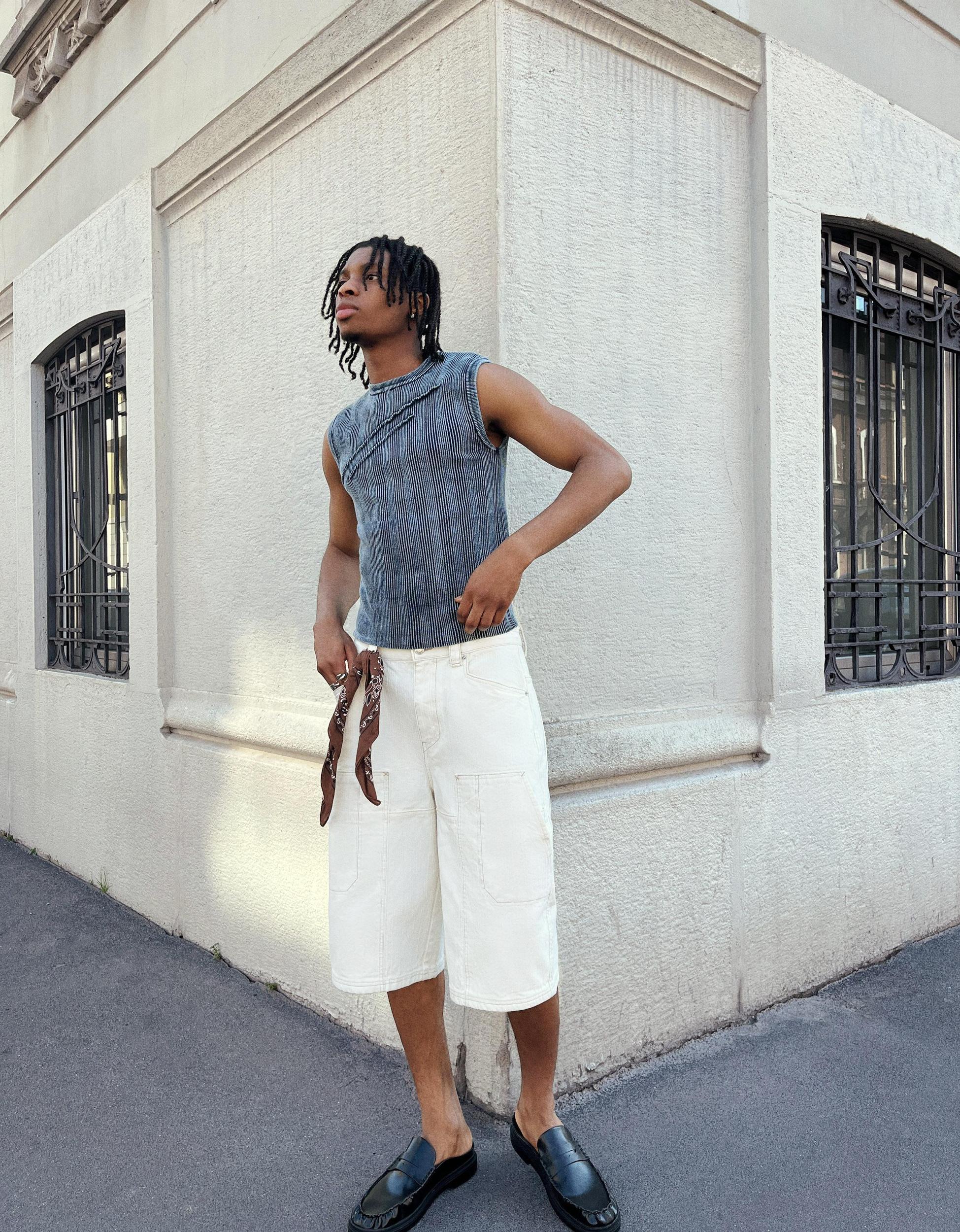 Carpenter skater Bermuda shorts Product Image