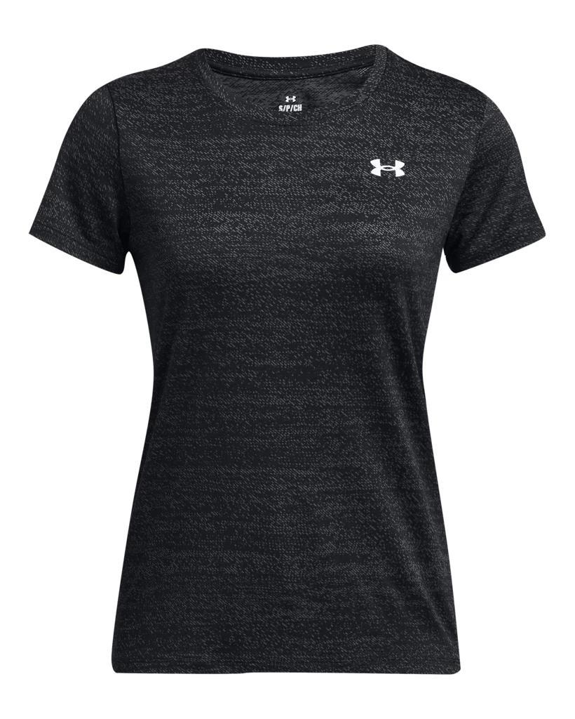 Women's UA Tech™ Jacquard Short Sleeve Product Image