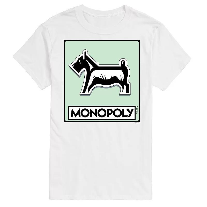 Big & Tall Monopoly Dog Token Graphic Tee, Men's, Size: 5XB, Red Product Image