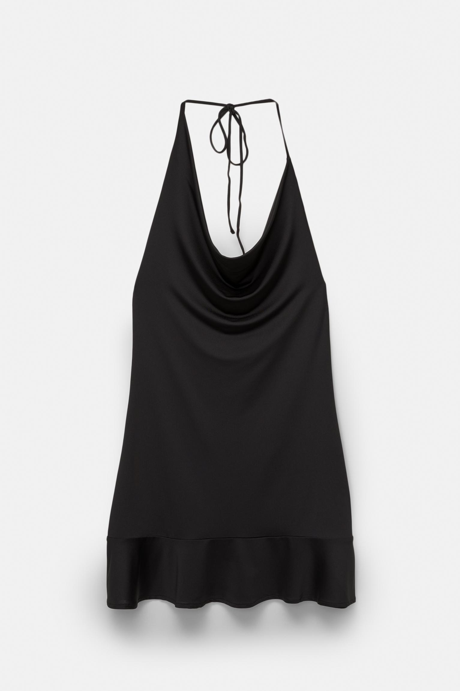 Short open back dress Product Image