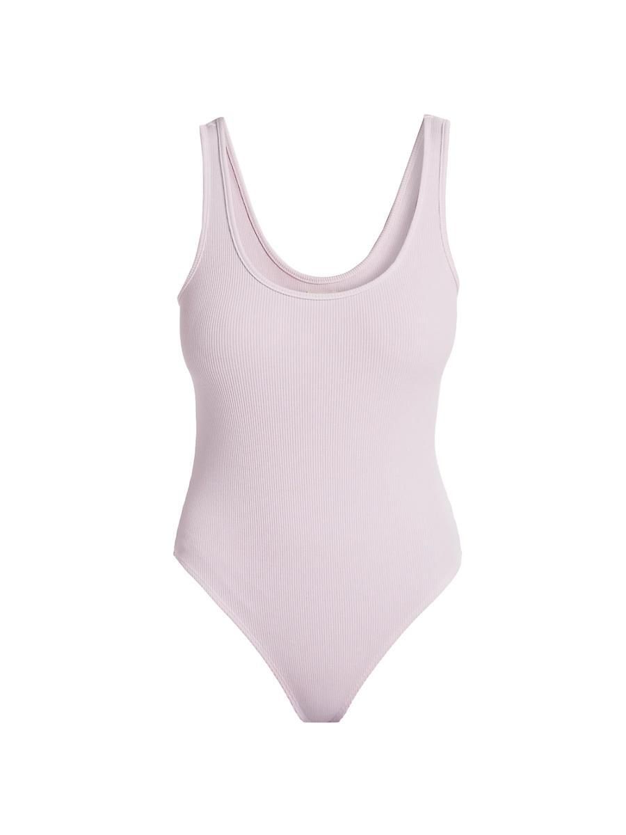 Womens Nica Scoopneck Rib-Knit Bodysuit Product Image