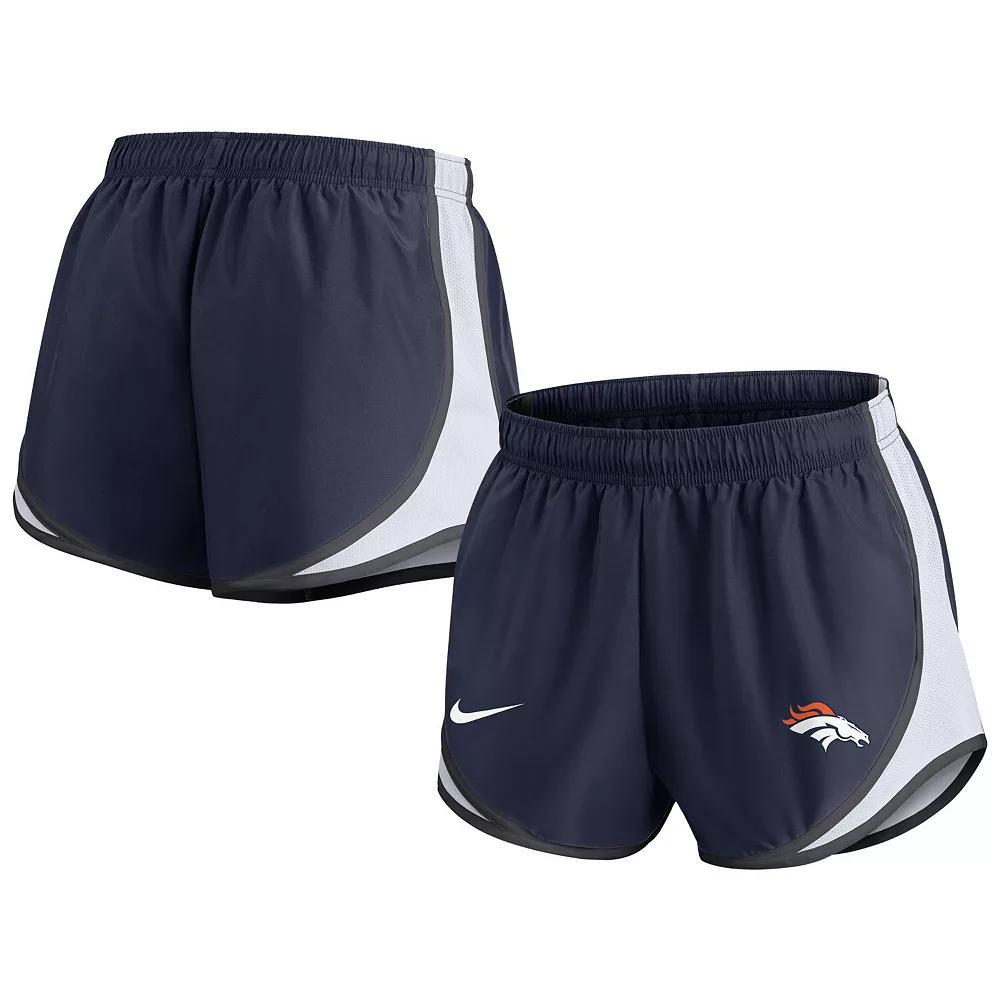 Women's Nike Navy Denver Broncos Tempo Shorts,  Product Image