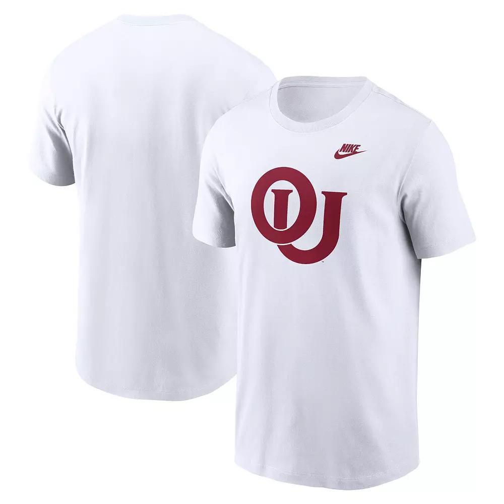 Men's Nike White Oklahoma Sooners Legacy Alternate Logo T-Shirt,  Product Image