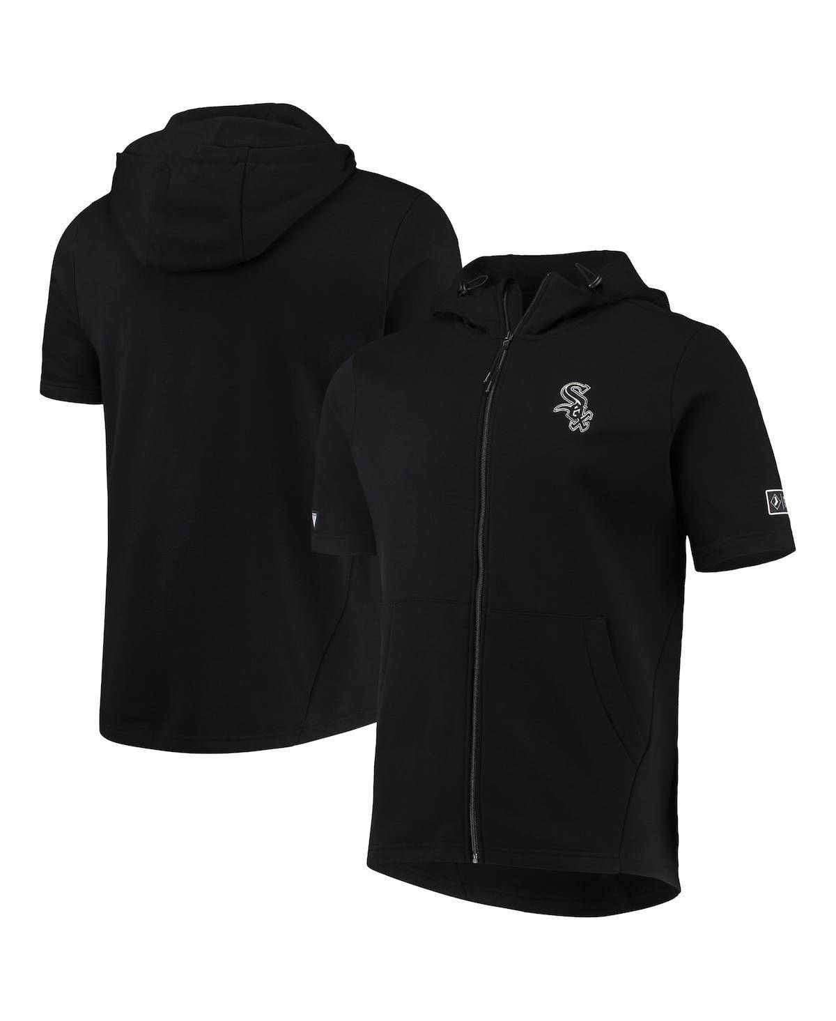 Mens Levelwear Chicago White Sox Recruit Short Sleeve Full-Zip Hoodie Jacket Product Image