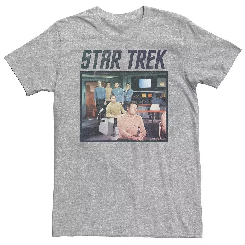 Big & Tall Star Trek The Original Series Group Shot Crew Vintage Poster Tee, Men's,  Product Image