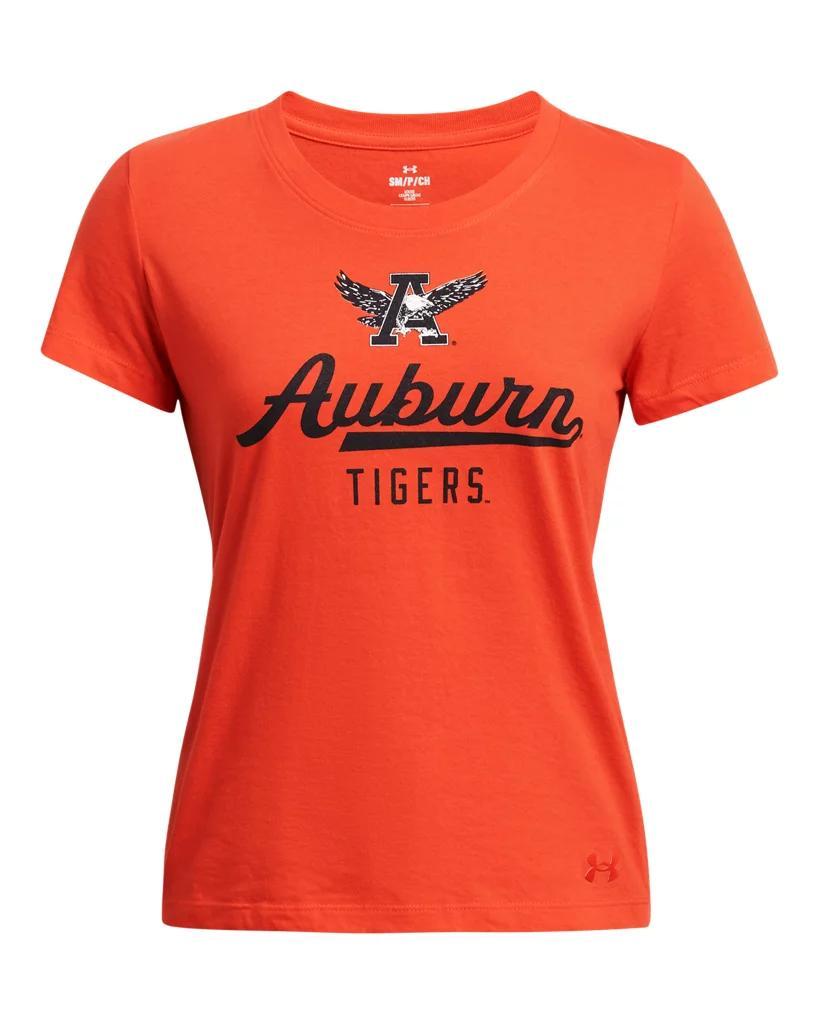 Women's UA Performance Cotton Collegiate Short Sleeve Product Image