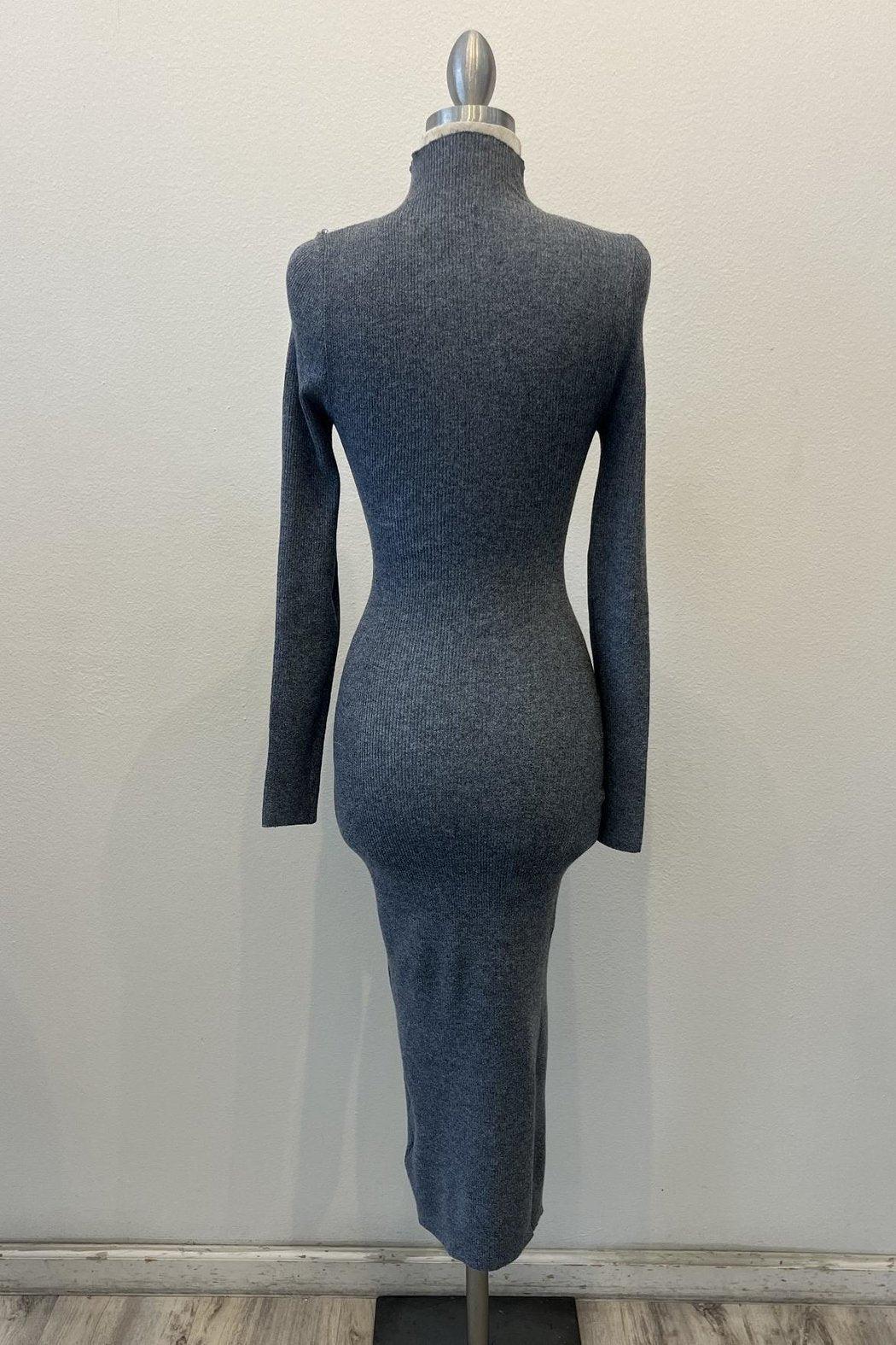 Ribbed Midi Dress Product Image